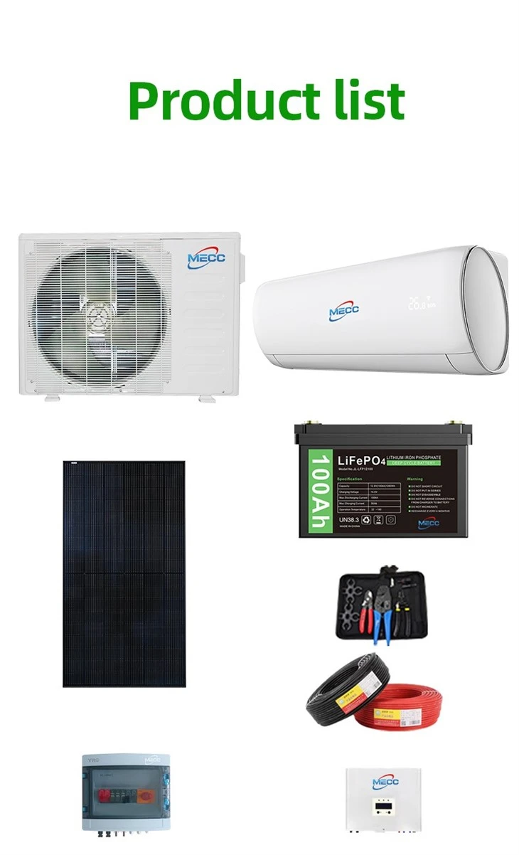 18000btu Solar Powered AC