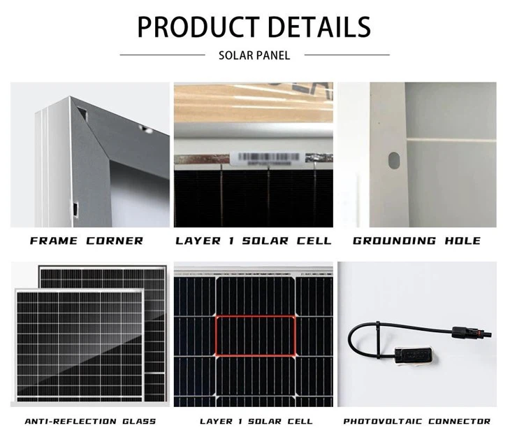 575W 144 Half Cut Mono Solar Panel